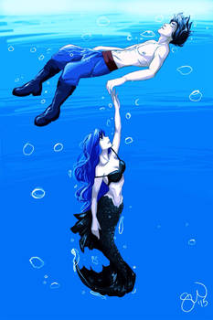 Gruvia- The Little Mermaid