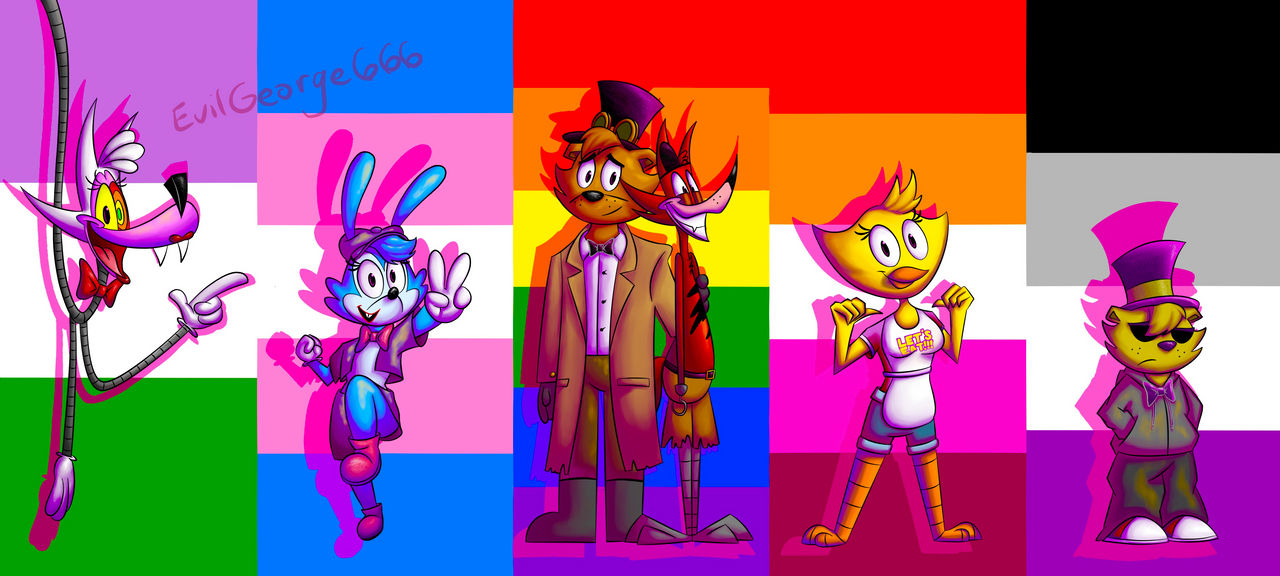 i made this for pride month. CREDIT: Five Nights at Freddy's Wiki