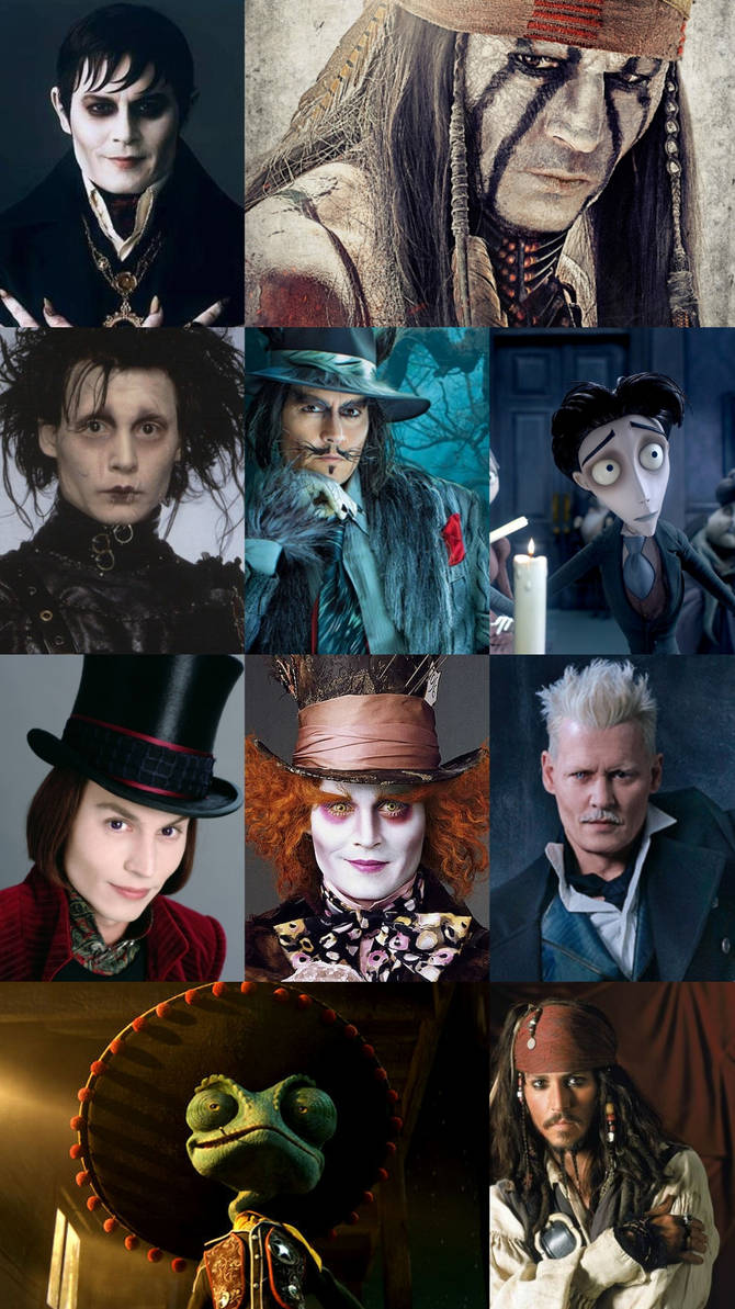 Depp characters i know by LionGuardKujenga on DeviantArt