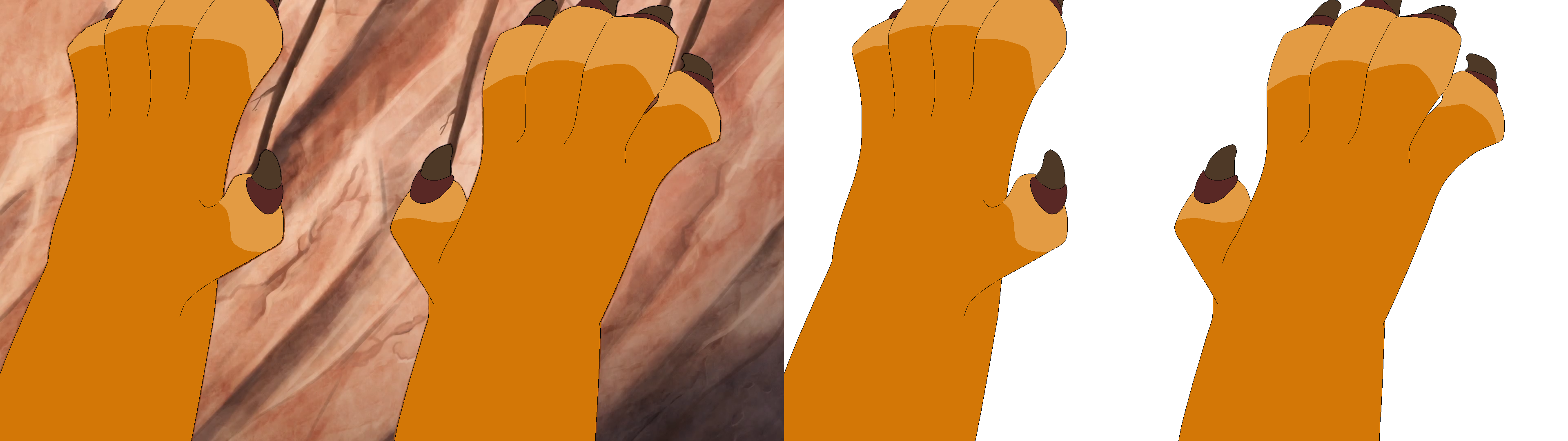 Simba's Paws Base by LionGuardKujenga on DeviantArt