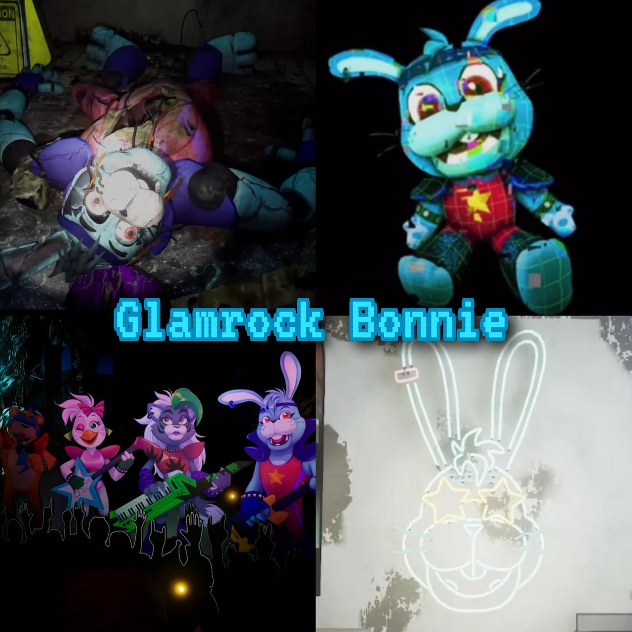 Glamrock bonnie RUIN DLC by TheDinosaurian on DeviantArt