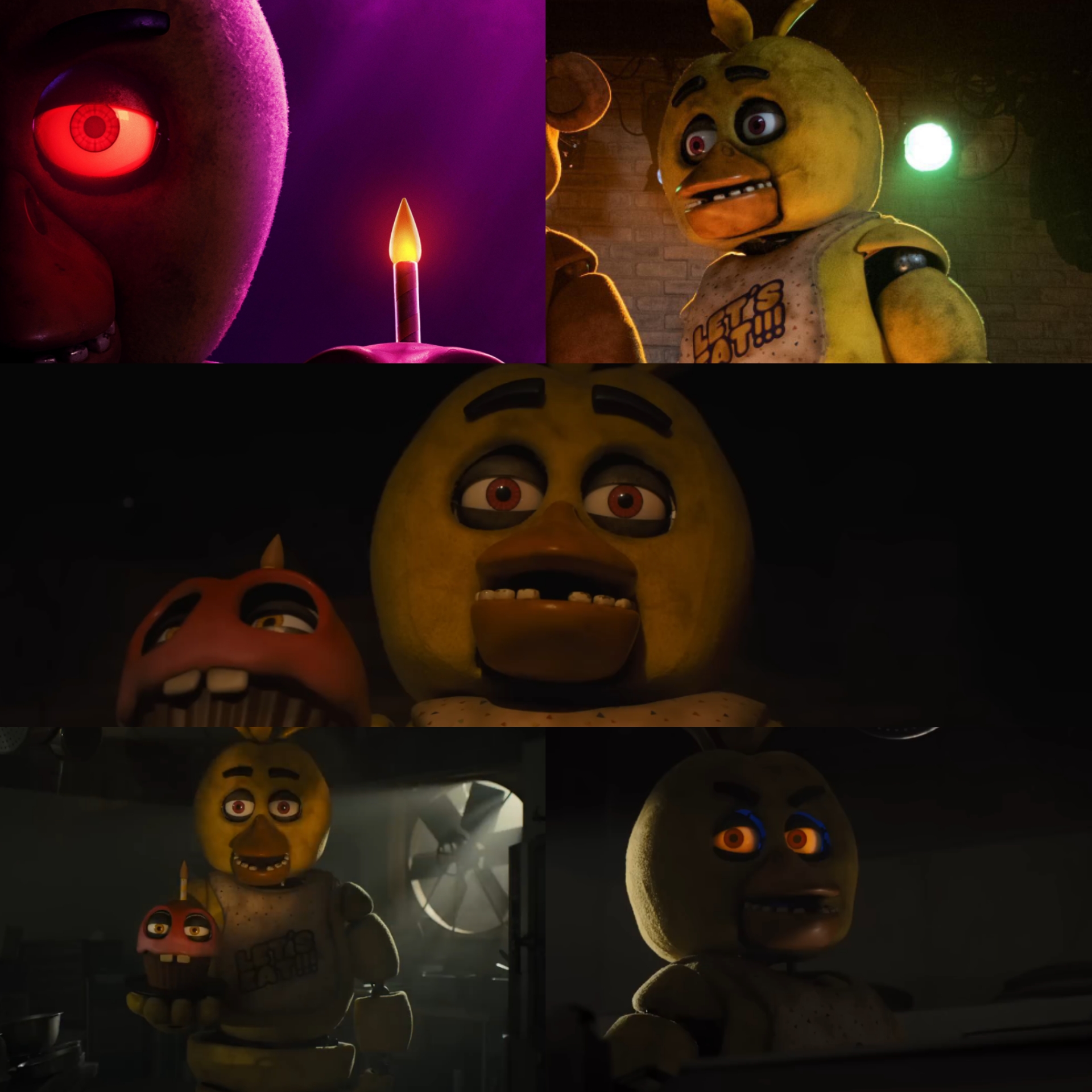 FNAF Movie Foxy Collage by LionGuardKujenga on DeviantArt