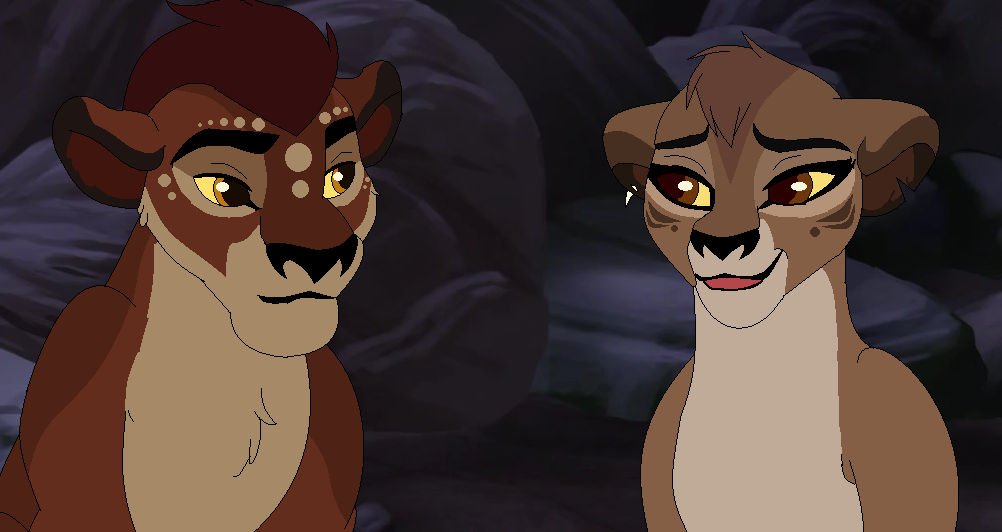 ATTW, Azima speaks with Zen by LionGuardKujenga on DeviantArt