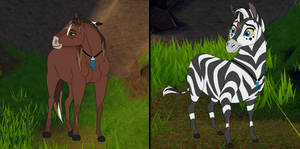 Kujenga's equine forms