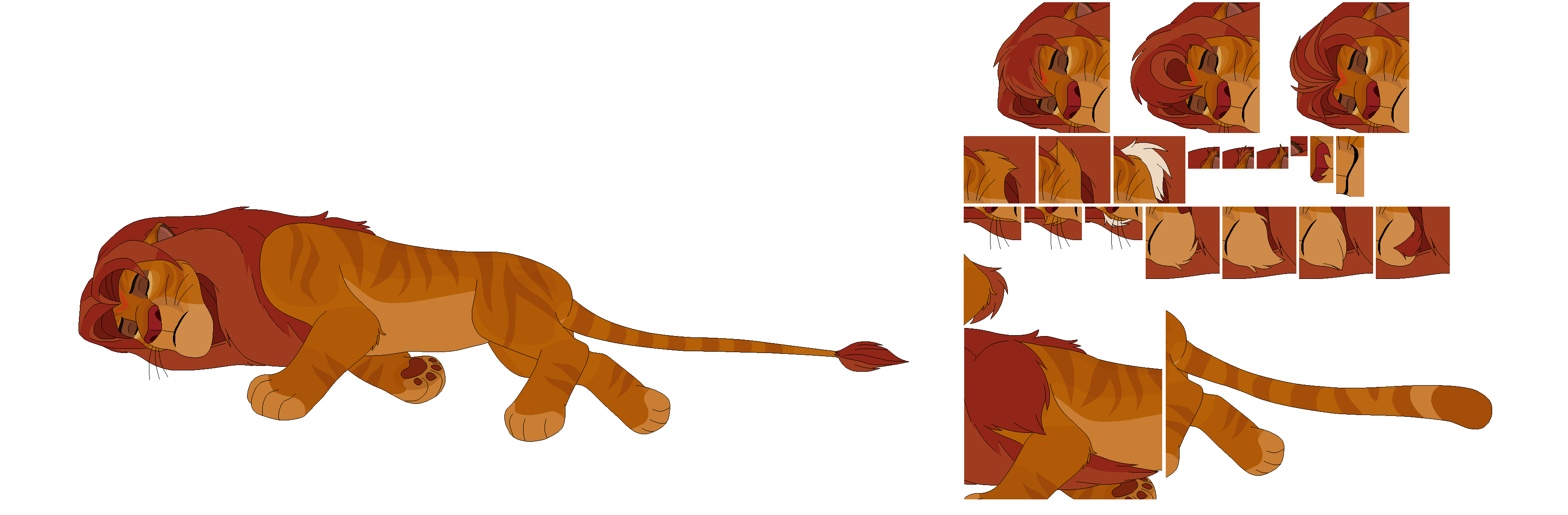Simba Base 7 by LionGuardKujenga on DeviantArt