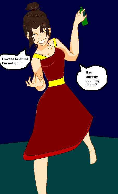 Azula Drunkness