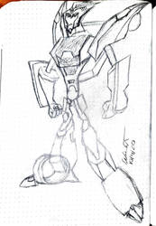 Transformers Animated Blurr Rough Sketch