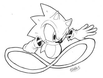 Sonic the Hedgehog (Drawing)