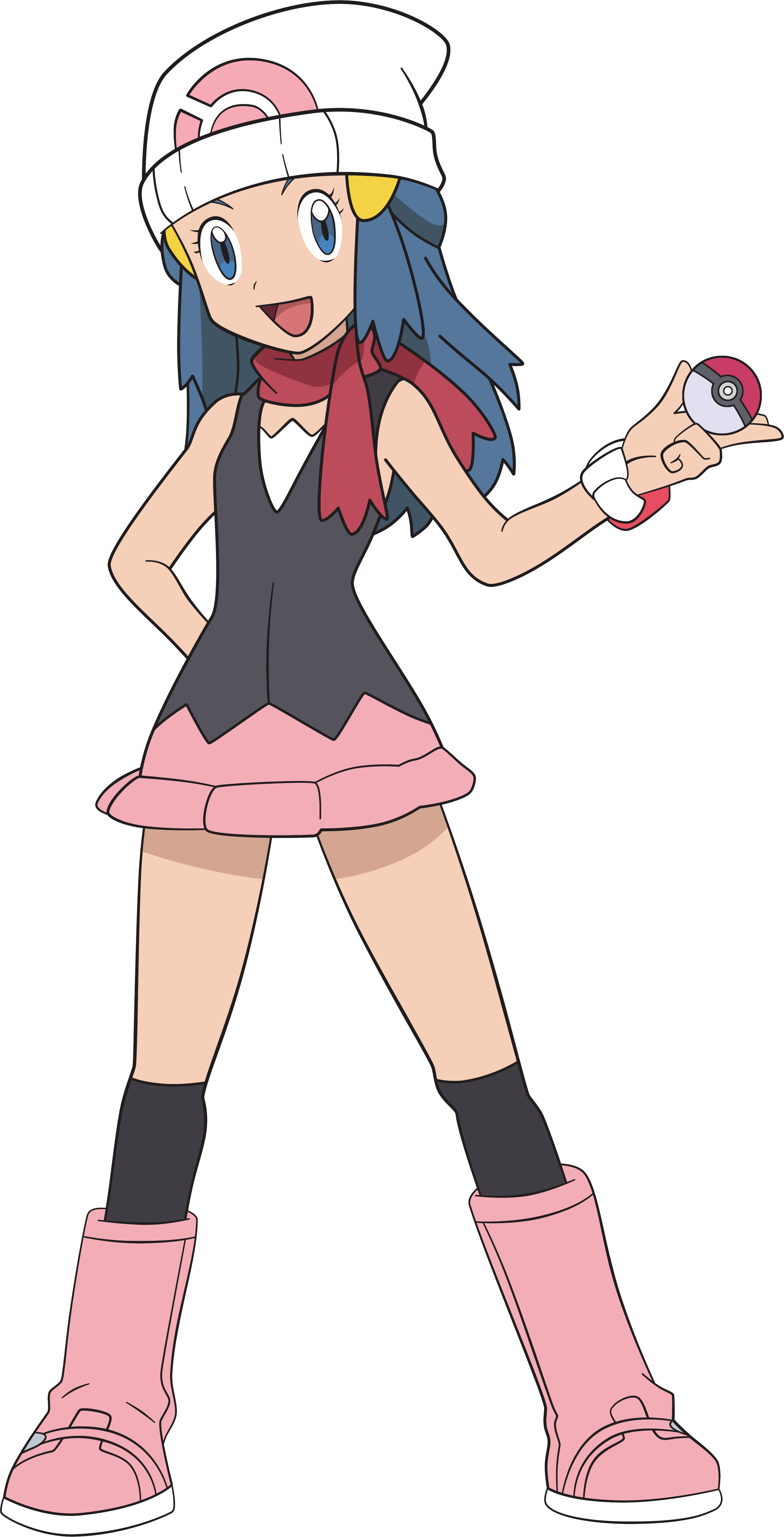 hikari pokemon dawn render by ichigoluvsrukia on DeviantArt