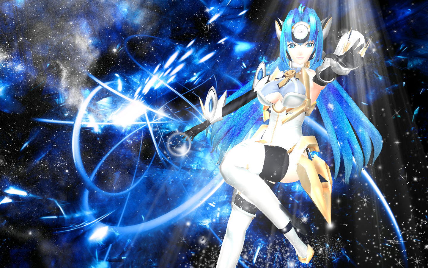 MMD Kos Mos Blue