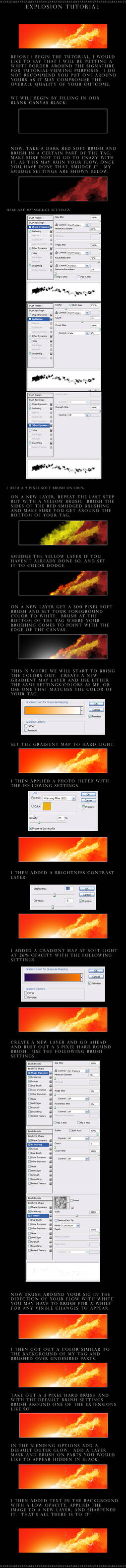 Explosion Signature Tutorial by arezthetic on DeviantArt
