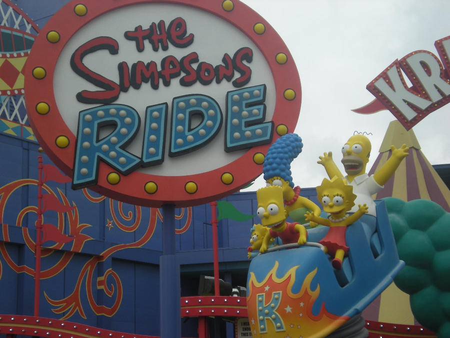 The Simpsons Ride by NESToperative on DeviantArt