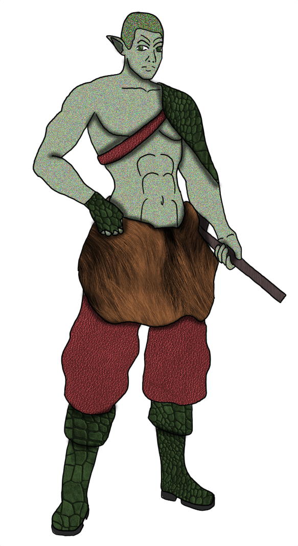 Buff elf by AxisARA on DeviantArt