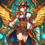 DreamUp Creation steam punk anime 5