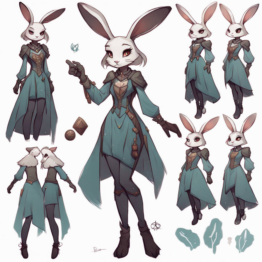 Ax Rabbit Deviantart Rabbit 36 by AxisARA on DeviantArt