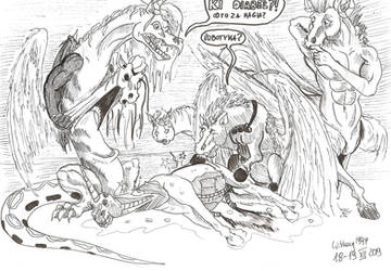 Inktember 2019 #24 Magical Technology