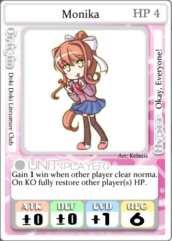 ddlc pokemon cards Pokemon Yuri DDLC 1