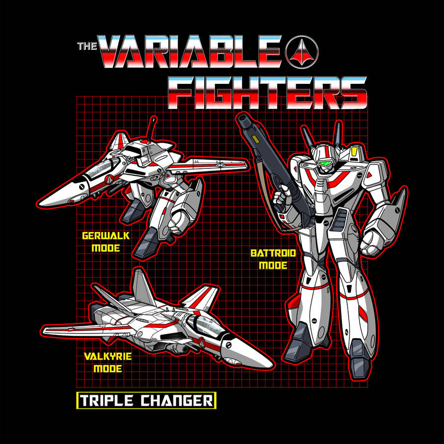 The Variable Fighters by BoggsNicolasArt on DeviantArt