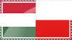 Polish and Hungarian flags stamp by Tineviel
