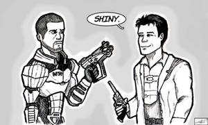 Commander Shepard meets Captain Reynolds