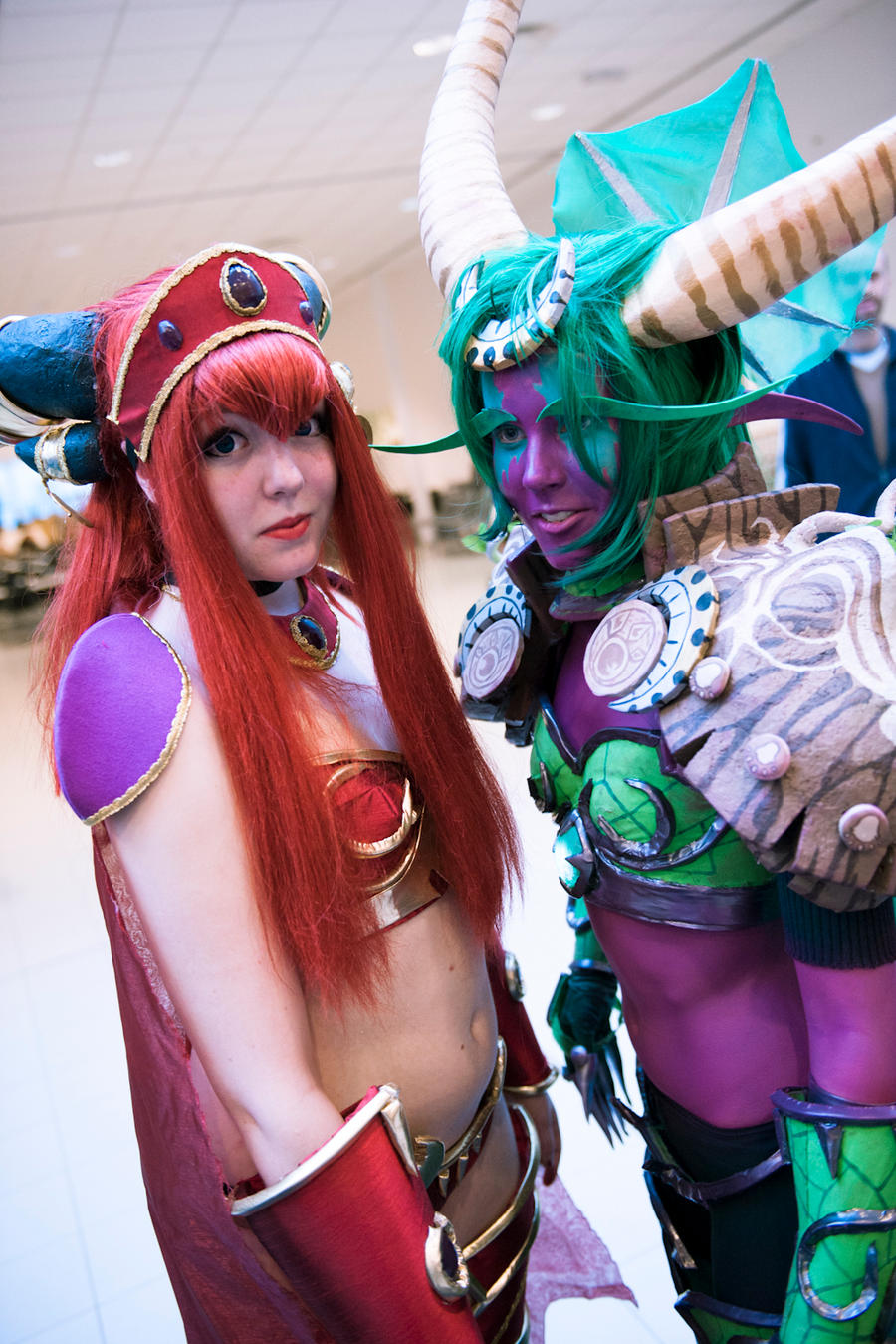 Alexstrasza and Ysera - World of Warcraft Cosplay