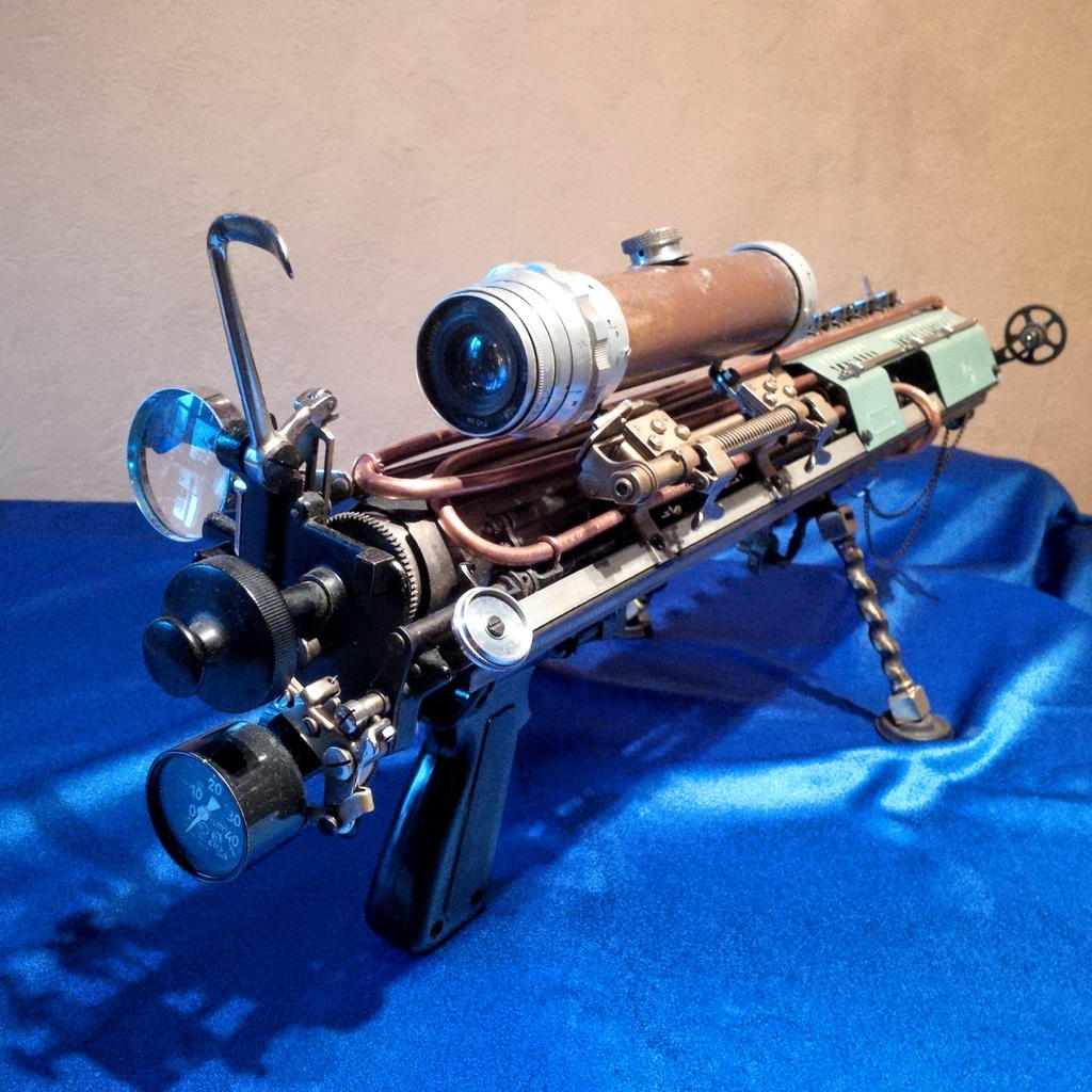 steampunk machine gun 2