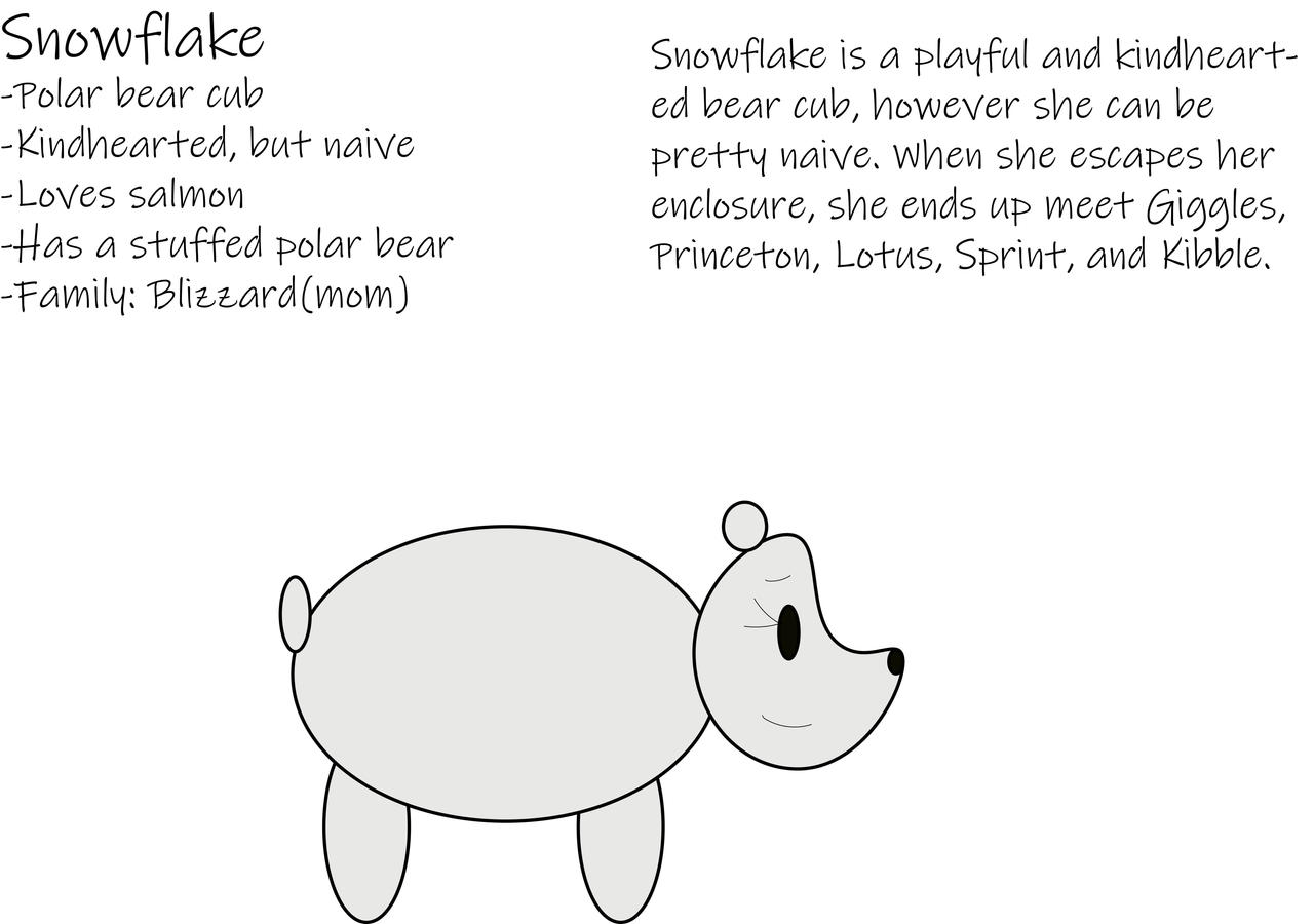 Snowflake character sheet by Rachel-Santos on DeviantArt