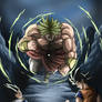 Goku y vegeta vs Broly!