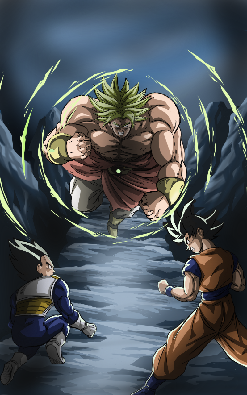Goku y Vegeta vs Broly by Urzu47 on Newgrounds