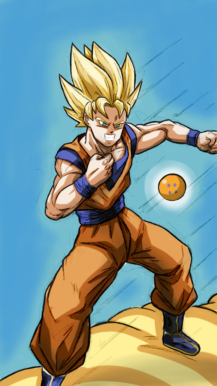 Son Goku Nuve voladora Ending 4 Render by jaredsongohan on DeviantArt