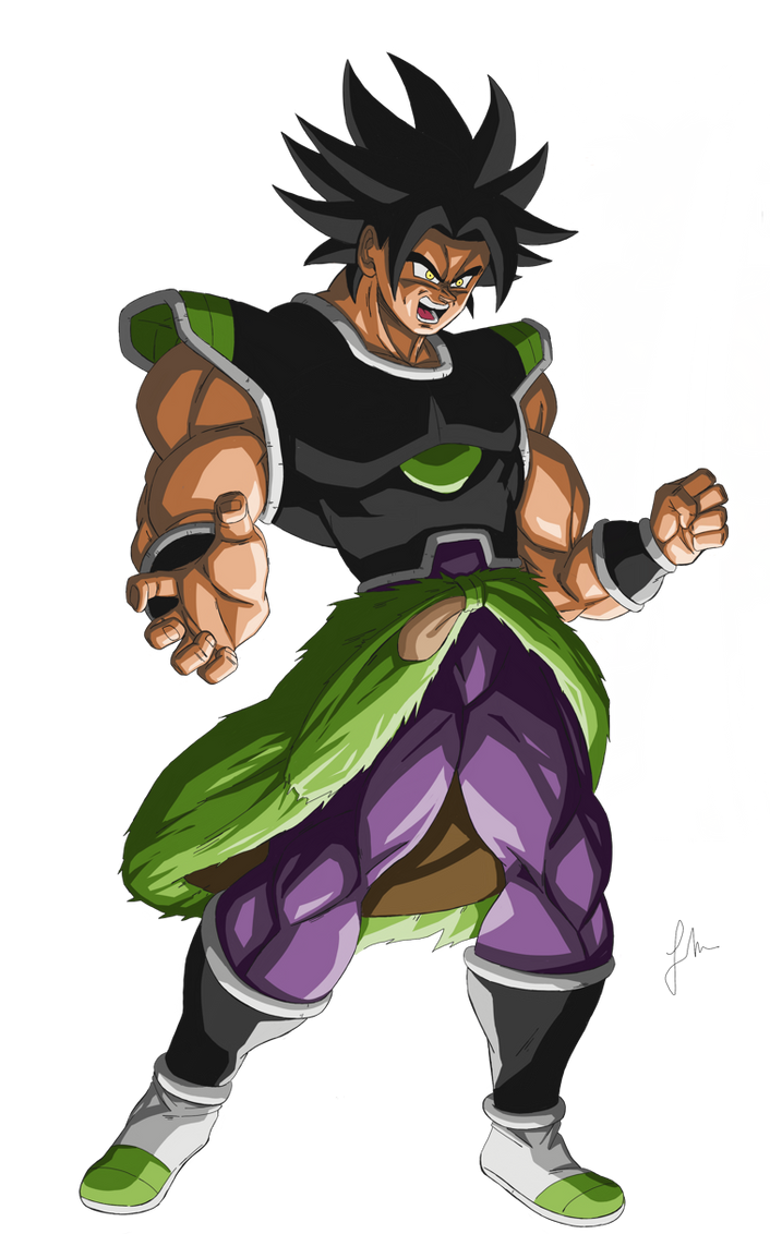 Broly 2018! estado preSSJ! by zala77s on DeviantArt
