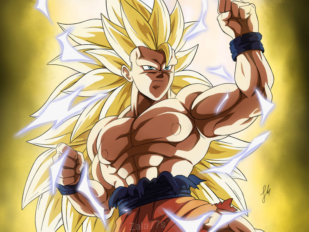 Boiling Power] Super Saiyan 3 Goku This is Super Saiyan 3