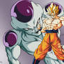 Poster Goku vs Freezer!