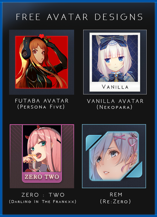 Avatar Designs For Your Steam Profile By LePurefection On DeviantArt avatar-designs-for-your-steam-profile-by-lepurefection-on-deviantart