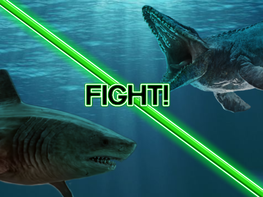 FIGHT | Megalodon vs. Mosasaurus by Green-73 on DeviantArt