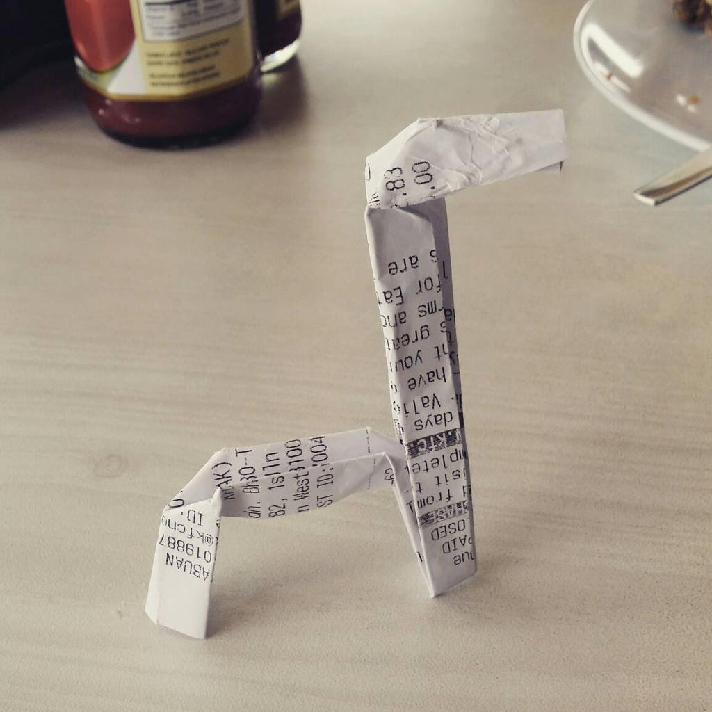 origami giraffe