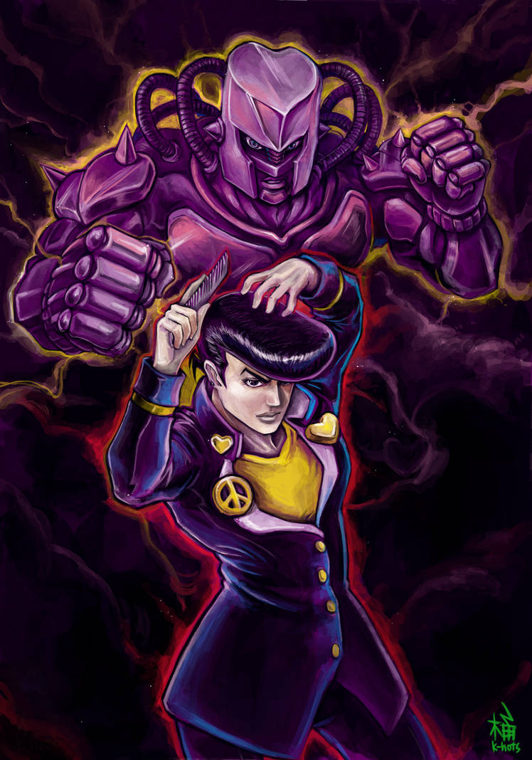 Josuke Higashikata and Crazy Diamond by k-hots on DeviantArt