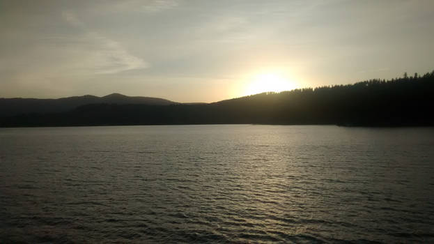 Sunset On Lake Coeur d'Alene
