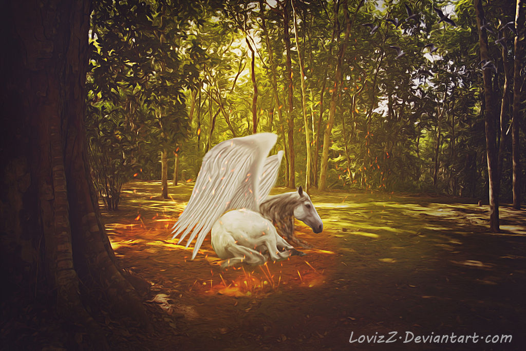 Horse Angel by LovizZ