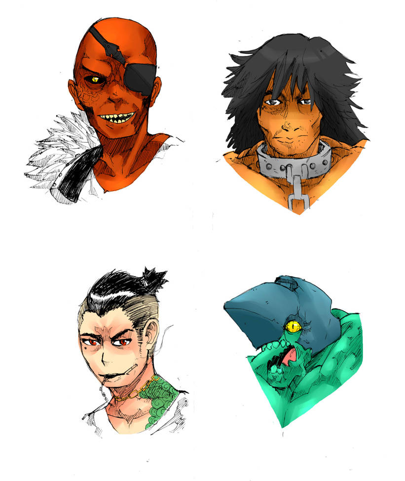 UA VILLAINS 1 2 By TRlSTAN On DeviantArt ua-villains-1-2-by-trlstan-on-deviantart
