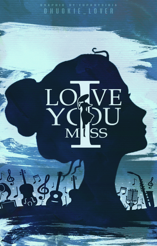 I love you, miss (wattpad cover)