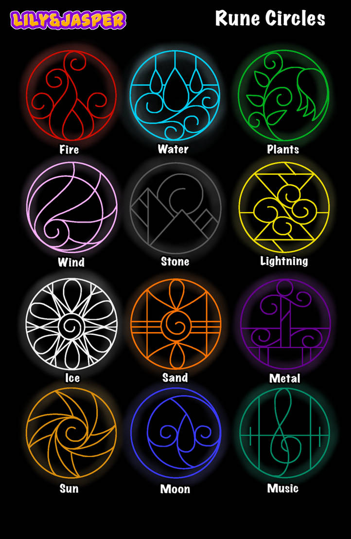 Concept: Rune Circles by LilyandJasper on DeviantArt