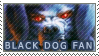 Black Dog Stamp