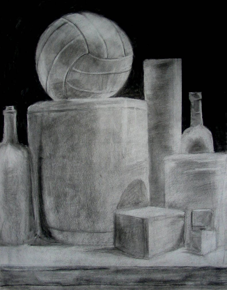 Value Study Basic Shapes by Rika24 on DeviantArt