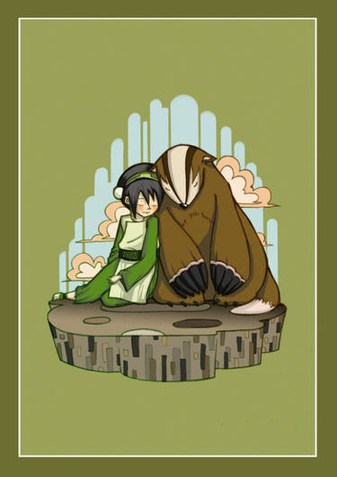 Toph and BadgerMole