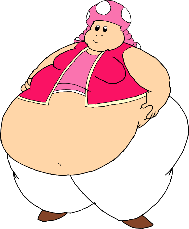 Deviantart Re Upload Fat Toadette Reupload by TravisTheGainer on DeviantArt
