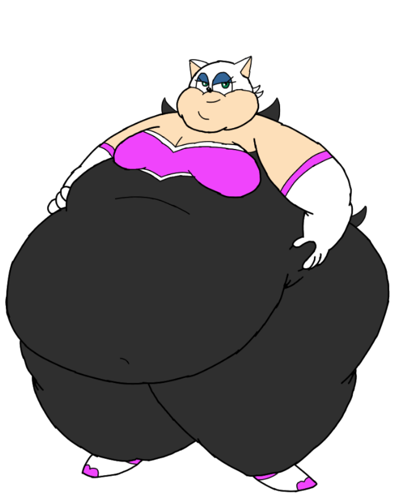 Fat Rouge the Bat by TravisTheGainer on DeviantArt