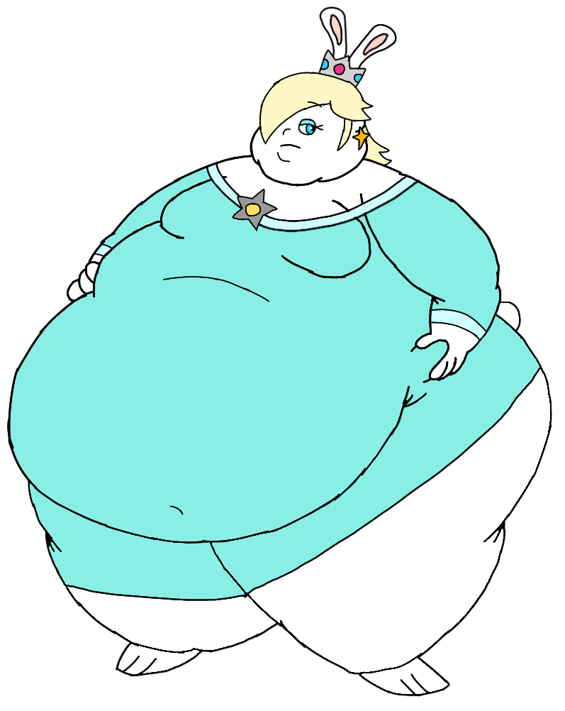 Fat Rabbids Characters Fat Rabbid Rosalina by TravisTheGainer on DeviantArt