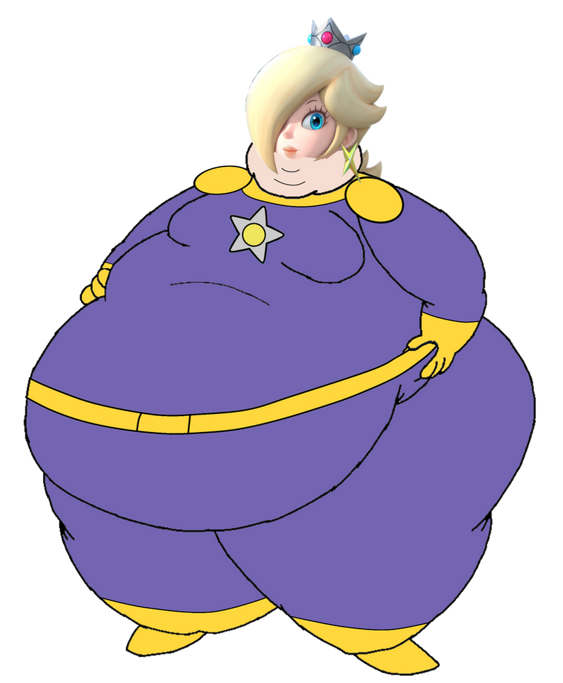 Fat Space Star Captain Rosalina by TravisTheGainer on DeviantArt