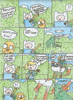 Finn+Jake meet Fionna+Cake p.1